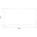 vidaXL Poťah na podložku 2 pcs HEERLEN Antracitová 40 x 60 cm
