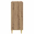vidaXL Servírovacia skriňa Dub artisan 66 x 34,5 x 90 cm