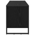 vidaXL Skriňa na topánky 100 x 35 x 44 cm Kompozitné drevo Čierny dub