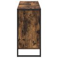 vidaXL Kúpeľňová skriňa Dymová dub 90 x 30 x 60 cm Kompozitné drevo