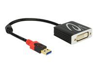 Externý video adaptér - USB 3.0 - DVI - čierna - maloobchod