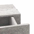 vidaXL Nástenná zásuvková polica betónovosivá 40x23,5x10 cm MDF