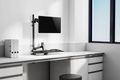 Neomounts  DS90-325BL1 / držák na stůl /pracovní místo / sezení-stání / monitor, klávesnice a myš Pracovní stanice, držák, VESA, stolní, pro monitor a klávesnici, úhloprícka 17"–32", náklon, otácení, rotace, nosnost 9+1kg, cern