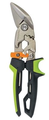 Fiskars, PowerGear převodové nůžky na plech, offsetové pravé