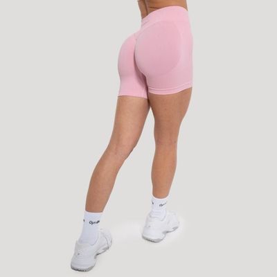 Dámske šortky Luma Baby Pink - GymBeam, veľkosť XS