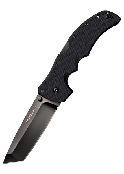 Cold Steel 27BT Recon 1 Tanto Plain Edge taktický nôž 10,2 cm, čierna, G10