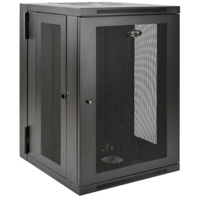 Skriňa SmartRack 18U, Š = 600mm, Hl = 650mm, hĺbka pre UPS, montáž na stenu