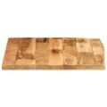 vidaXL Stolová doska 40x40x2,5 cm živý okraj masívny mangovník