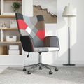 vidaXL Relaxačné kreslo patchwork látkové