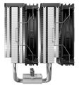 DEEPCOOL chladič AG620 G2 / 120mm / 6 x heatpipes / PWM / Intel i AMD vzduchový chladic procesoru, dvouvežový, 6× ⌀6 mm heatpipe, 2× 120mm PWM ventilátor, 159 mm, Intel LGA1851/1700, AMD AM5/AM