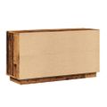 vidaXL Komoda staré drevo 102x35x55 cm kompozitné drevo