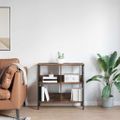vidaXL Regál na knihy 4 úrovní 82 x 32 x 79 cm Kompozitné drevo