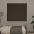vidaXL Žalúzia Tmavohnedá s Vzorom 150 x 140 cm 25 mm PVC