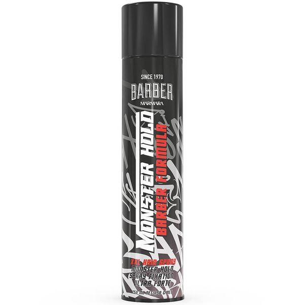 XXL lak na vlasy MARMARA Barber Monster hold hair spray 750 ml