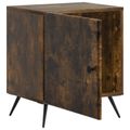 vidaXL Nočný stolík 2 ks Dymový dub 43 x 34,5 x 50 cm Kompozitné drevo