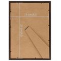 vidaXL Fotorámiky na stôl, koláž 5 ks, čierne 15x21 cm, MDF