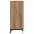 vidaXL Servírovacia skriňa Remeselný dub 89,5 x 33 x 82 cm