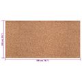 vidaXL Korková rolka Hnedá 100 x 200 x 0,5 cm Korok