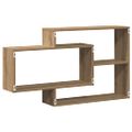 vidaXL Nástenná polička Artisan Dub 104x20x58,5 cm Konštrukčné drevo