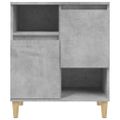 vidaXL Komody 2 ks betónovo sivé 60x35x70 cm kompozitné drevo