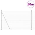 vidaXL Zvarené drôtené pletivo s betónovým základom 50 x 1,5 m