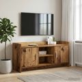 vidaXL TV skrinka 102 x 33 x 47 cm Staré drevo Kompozitné drevo