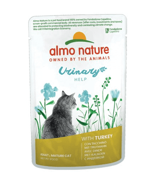 Almo Nature Urinary Help - Turkey kapsička pre mačky - morčacie mäso 70g