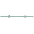 vidaXL Nástenná sklenená polička, 60x10 cm, 8 mm