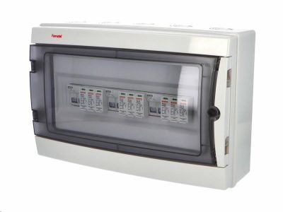 Rozvádzač SolarBOX FAMATEL fr017L T1+T2 (1000V DC) pre 3 stringy IP65 certifikovaný