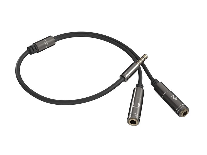 GENESIS THUL 200 - PRÉMIOVÝ 4-PIN ADAPTÉR SLÚCHADIEL PRO PS4/PC/Smartphony