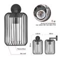 LED vonkajšie osvetlenie nástenné EMOS ZGD010P, 20,8 x 16 x 28,5 cm, 1 x E27, 15 W