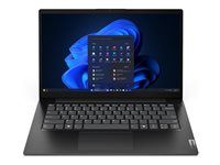Prevedenie závesu 180 stupňov - AMD Ryzen 5 - 150 / až 4.55 GHz - Win 11 Pro - Radeon 660M - 8 GB RAM - 256 GB SSD NVMe - 14" TN 1920 x 1080 (Full HD) - Gigabit Ethernet - Wi-Fi 6 - obchodná čerň - klávesnica: česká/slovenská