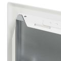 vidaXL Access Panel 2 ks Biela 23 x 23 x 3 cm Oceľ