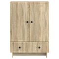 vidaXL Servírovacia skriňa Sonoma dub 66 x 34,5 x 95 cm
