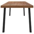 vidaXL Záhradný stôl 200x100x75 cm masívne akáciové drevo
