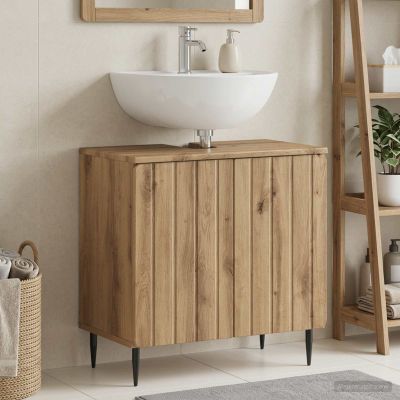 vidaXL Kúpeľňová skrinka pod umývadlo ZWOLLE Dub artisan