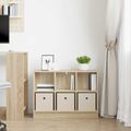 vidaXL Servírovacia skriňa Sonoma dub 73,5 x 22,5 x 53,5 cm