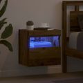 vidaXL TV nástenná skriňa 40 x 30 x 40 cm Staré drevo Kompozitné drevo