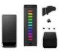 DEEPCOOL držák na grafické karty / až 5 kg grafické karty / ARGB Stojan, pro grafickou kartu, nosnost 5kg, ARGB LED, cerný
