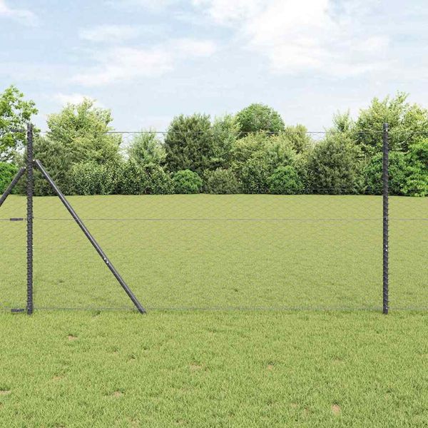 vidaXL Vonkajší šesťuholníkový fénový základný upevňovač 10 x 1,2 m