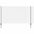 vidaXL Zvarené pletivo s podperami 10 x 1,4 m PVC potiahnutá oceľ