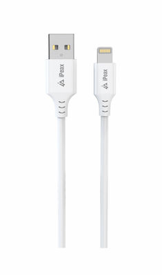 Kábel iPEAX 90010116 USB/Lightning 1,5 m biely
