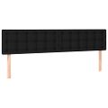 vidaXL Posteľný rám boxspring s matracom čierny 180x200 cm látka