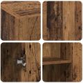 vidaXL Kancelársky kabinet Staré drevo 70 x 32 x 77.5 cm
