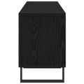 vidaXL TV skrinka 150 x 30 x 44,5 cm Čierny dub Kompozitné drevo
