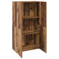 vidaXL Kancelársky kabinet Staré drevo 60 x 32 x 115 cm