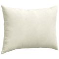 vidaXL Vankúše na pohovku 2 pcs Krémová 70 x 50 cm Kordúrová tkanina