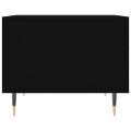 vidaXL Konferenčné stolíky 2 ks, čierne 50x50x40 cm, kompozitné drevo