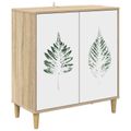 vidaXL Servírovacia skriňa HANAU Sonoma 69 x 33 x 75 cm