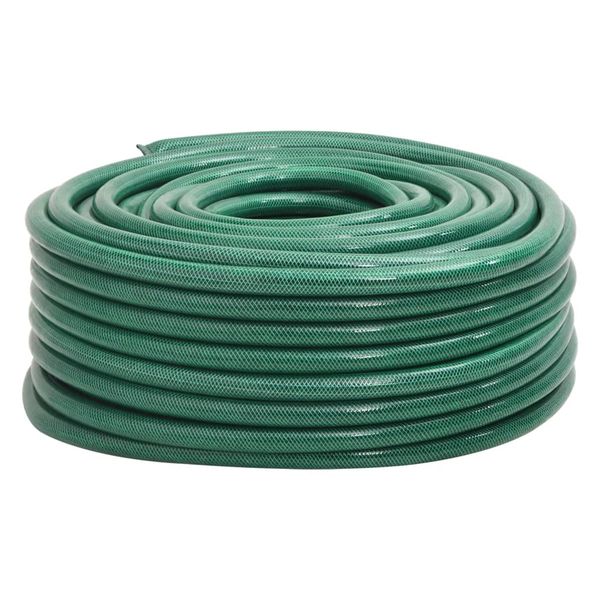 vidaXL Záhradná hadica, zelená 1" 100 m, PVC